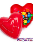 M&M's Candy Filled Valentine Heart Tins: 12-Piece Display