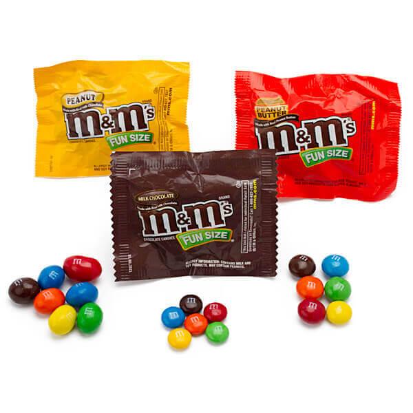 M&M's Candy Fun Size Packs: 55-Piece Bag