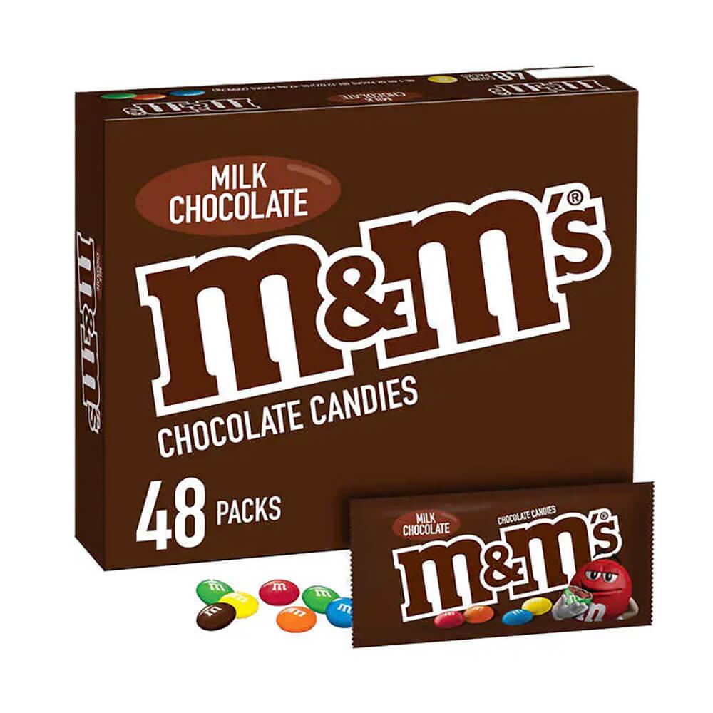 M & M's Milk Chocolate Candy - 48 count, 1.69 oz each