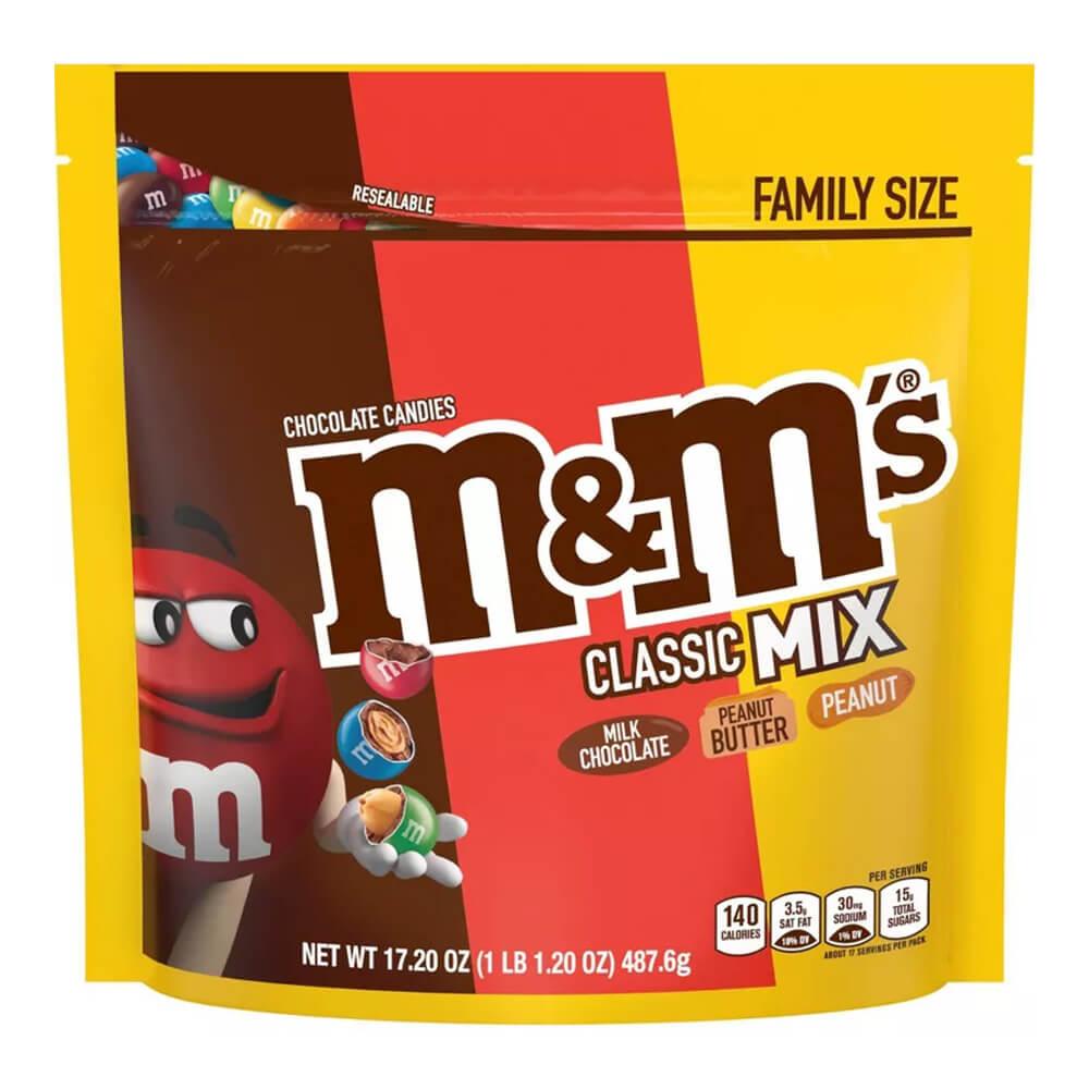 M&M's Classic Mix: 17.2-ounce Bag - Candy Warehouse