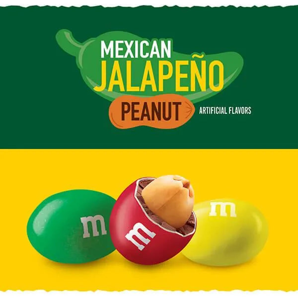 M&M's Mexican Jalapeno Peanut Chocolate: 9.6-Ounce Bag – Candy