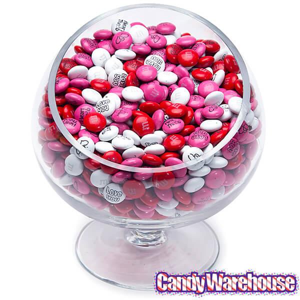 M&M's Milk Chocolate Candy - Love and Kisses: 2LB Bag - Candy Warehouse