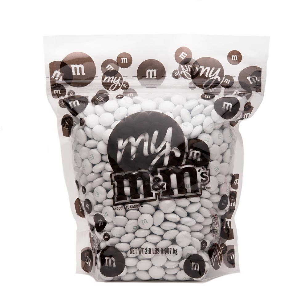 M&M's Milk Chocolate Candy - Pearl Shimmer: 2LB Bag