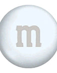 M&M's Milk Chocolate Candy - White: 10LB Bag