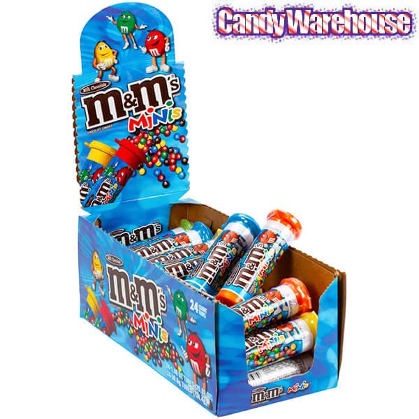 M&M's Minis Candy Mega Tubes: 24-Piece Box