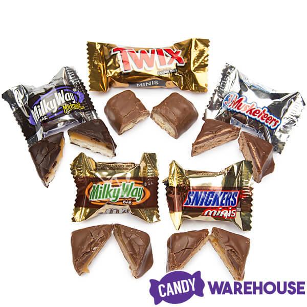 MARS Chocolate Favorites Minis Variety Mix, 240 Pieces, 67.2 oz Bag, Ships  in 1-3 Business Days