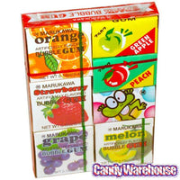 Marukawa Gum 7-Flavor Assortment Packs: 15-Piece Box - Candy Warehouse