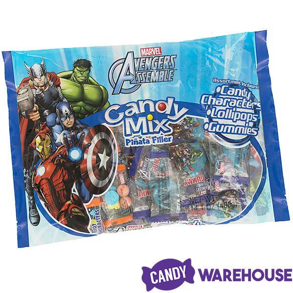 Marvel Avengers Pinata Candy Mix: 45-Piece Bag