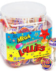 Mega Double Lollies: 60-Piece Tub