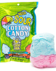 Mega Sour Cotton Candy Packs: 12-Piece Display