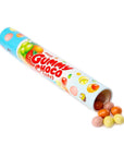 Meiji Chocolate Covered Gummy Fruits Candy: 50-Piece Tube