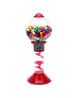 Metal 2-Foot Spiral Gumball Machine with Gumballs