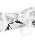 Metallic Silver Wrapped Buttermint Creams: 108-Piece Bag