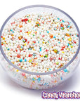 Micro Psychedelic White 1/4-Inch Jawbreakers: 10LB Case