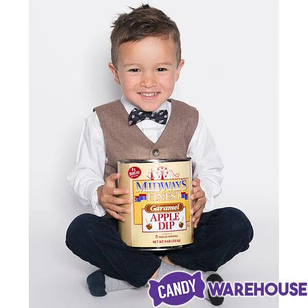Midway's Finest Caramel Apple Dip 8LB Can Candy Warehouse