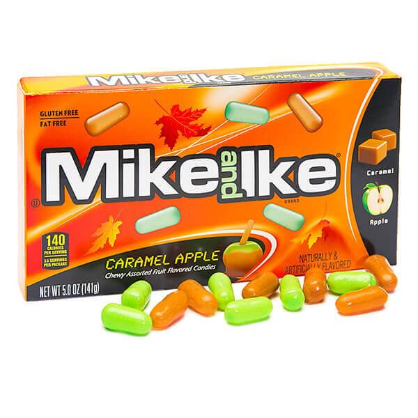 Mike and Ike Caramel Apple Candy 5-Ounce Packs: 12-Piece Box - Candy Warehouse