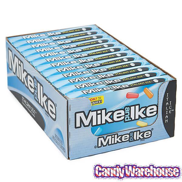 Mike and Ike Italian Ice Candy 5-Ounce Packs: 12-Piece Box - Candy Warehouse