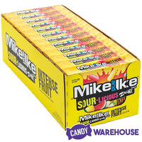 Mike and Ike Zours Candy 3.6-Ounce Packs: 12-Piece Box - Candy Warehouse