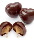 Milk Chocolate Covered Caramel Hearts Candy: 2LB Bag