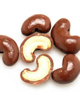 Milk Chocolate Covered Cashews Candy: 2LB Bag