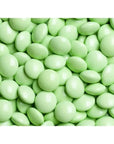 Milk Chocolate Gems - Pastel Green: 2LB Bag