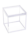 Mini Acrylic Favor Boxes - 5-Ounce Cube with Lid: 12-Piece Set