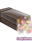 Mini Candy Treat Bags - Chocolate Brown: 24-Piece Bag