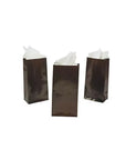 Mini Candy Treat Bags - Chocolate Brown: 24-Piece Bag