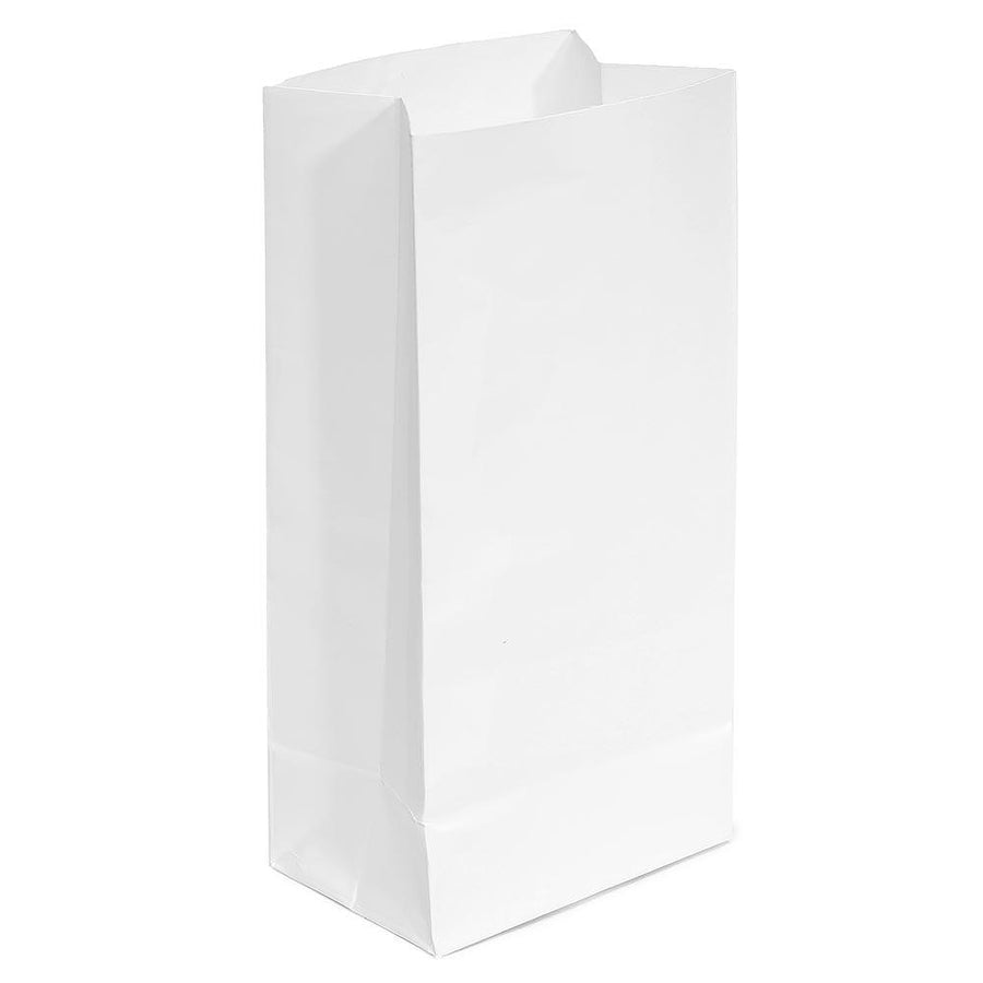 Mini Candy Treat Bags - White: 24-Piece Bag - Candy Warehouse