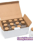 Mini Glass Favor Jars - 1.75-Ounce Square Jar with Cork Stopper: 12-Piece Set
