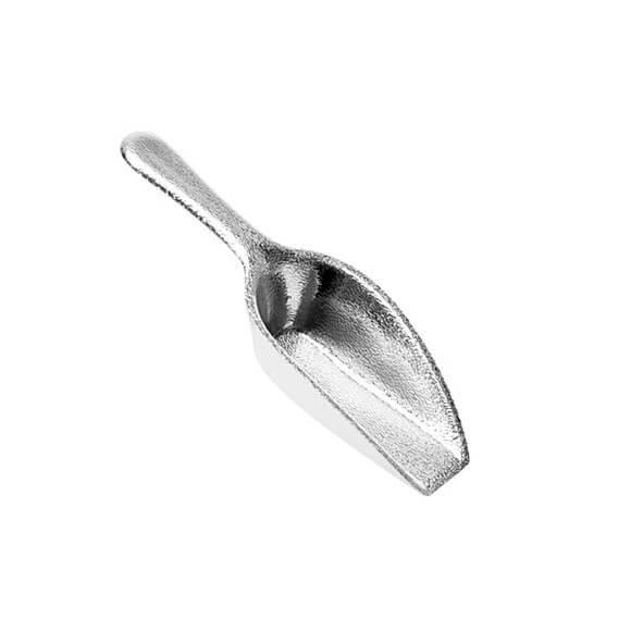 Small Plastic Candy Scoop, (12-pack) (3.25 x 1.75, Clear)
