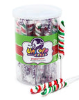 Mini Unicorn Pops Twist Suckers - Christmas: 24-Piece Jar