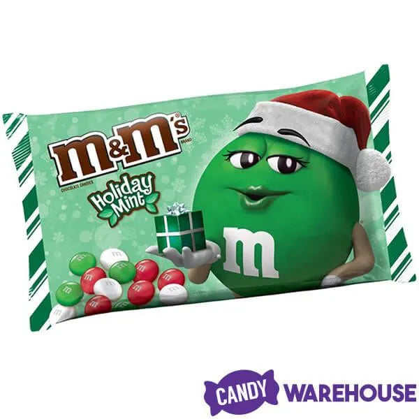Mint Christmas M&M's Candy: 9.2-Ounce Bag – Candy Warehouse