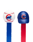 MLB Team Baseball PEZ Candy Packs - Chicago Cubs: 12-Piece Box