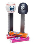 MLB Team Baseball PEZ Candy Packs - New York Yankees: 12-Piece Box