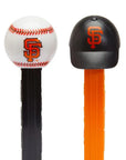 MLB Team Baseball PEZ Candy Packs - San Francisco Giants: 12-Piece Box