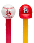 MLB Team Baseball PEZ Candy Packs - St. Louis Cardinals: 12-Piece Box