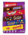 M&M-Mars Halloween Candy Assortment: 90-Piece Bag