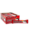 Mounds Dark Chocolate & Coconut Bars: 24-Piece Box - Candy Warehouse