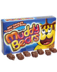 Muddy Bears Chocolate Covered Gummi Bears Theater Size Packs: 12-Piece Box