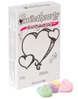 Necco Color Your Own Sweethearts Candy Hearts Packs - Modern Flavors: 36-Piece Box