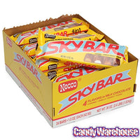 Necco Sky Bar Candy Bars: 24-Piece Box - Candy Warehouse