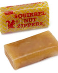 Necco Squirrel Nut Zippers Original Caramels: 240-Piece Tub