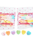 Necco Sweethearts Tiny Conversation Candy Hearts Packets - Modern Flavors: 400-Piece Case