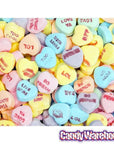 Necco Sweethearts Tiny Conversation Candy Hearts - Sour Flavors: 8-Ounce Bag
