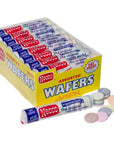 Necco Wafers Candy Rolls - Assorted Flavors: 24-Piece Box