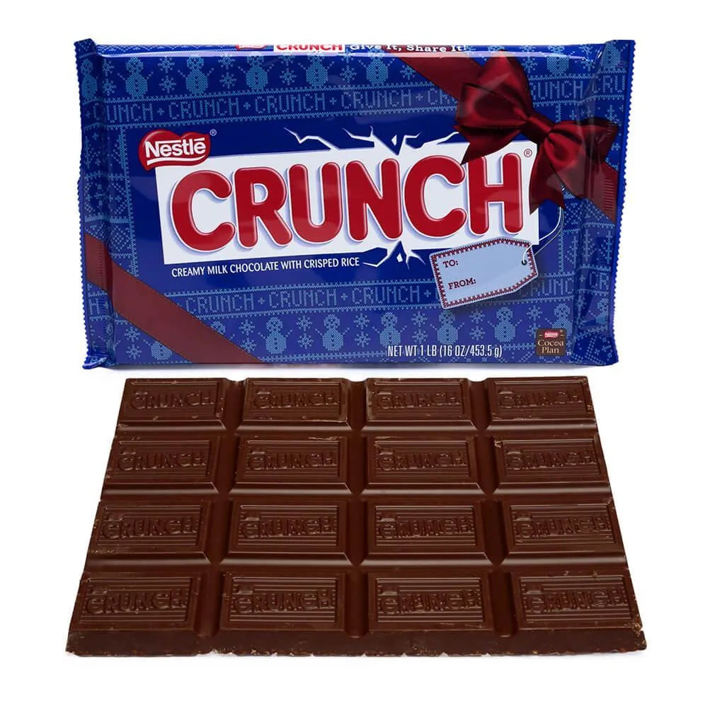 Nestle Crunch 1-Pound Candy Bar – Candy Warehouse