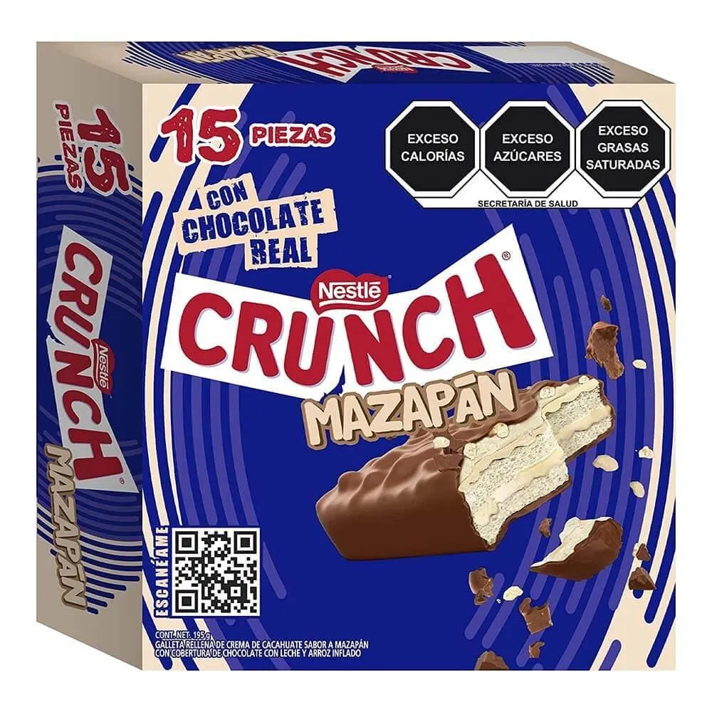 Nestle Crunch Bars with Mazapan: 15-Piece Box – Candy Warehouse