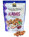 Nut'n But Natural Glazed Almonds with Cherries, Chia & Quinoa: 4-Ounce Bag