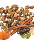 Nut'n But Natural Glazed Pumpkin Seeds & Oats with Cinnamon & Dates: 4-Ounce Bag